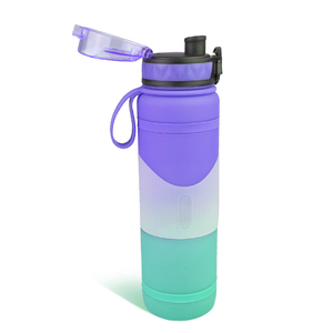 Bottiglia d'Acqua Tritan da 30oz con Base Compartimentata, Borraccia Sportiva PCTG Tritan con Ampia Apertura, Bottiglie d'Acqua Promozionali da 1000ml - Product Image 1