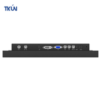 Moniteur médical 15 pouces personnalisable IPS LCD écran tactile T150XGA-SDI 450nits 1024*768 résolution capacitif résistif DP