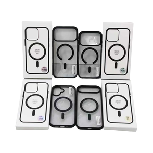 Ốp lưng trong suốt bằng acrylic từ tính cho iPhone 17 Air 16 15 13 14 Plus 17 Pro Max, chống xước cho iPhone 17air 17pro - Product Image 4