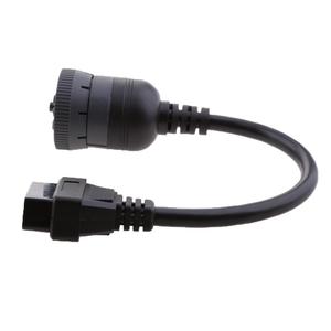 OBD2 femmina a 16 Pin J1939 connettore a 9 Pin ABS/PVC camion cavo diagnostico per auto analizzatore motore strumenti diagnostici 1 anno - Product Image 3