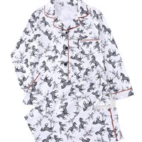 Damen Cardigan Pyjama Set Geknöpft Langarm Sommer Herbst Frühling Shorts Atmungsaktives Polyester Milchseide Homewear Komfortabel