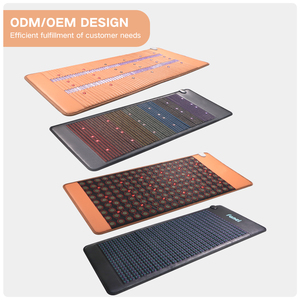 Amethyst <span class=keywords><strong>Biomat</strong></span> Terapia infrarroja calentada PEMF Estera de masaje Fisioterapia para tratamiento corporal - Product Image 4