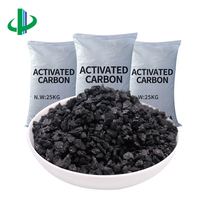 Harga Pabrik Karbon Aktif Granular Berbasis Batubara 4-8 Mesh untuk Pengolahan Air Limbah, Kemasan 25 kg