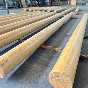 Bamboe Hek Palen Gelamineerd Bamboe Hout Balk Bamboe Stokken
