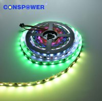 Bande LED à eau courante 60LEDs/M IC WS2811 5050RGB Bande LED IP20 12V 10mmPCB Tira De Luz Led