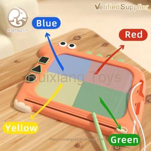 Fabrika verilen çok fonksiyonlu bilmecenin çizim kurulu çocuklar için oyun ve dinozor Graffiti çizim kutu içinde paketlenmiş - Product Image 3