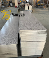 Vany Promotion Panneau Sandwich Ignifuge à Noyau PIR 383*15/20/25mm Installation Facile Écologique Garantie 5 Ans Design Moderne pour