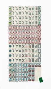 Tuiles de Mahjong Américain en Acrylique et Design Teal, Ensemble de Luxe Personnalisé Gravé, Tuiles de Mahjong Américain pour Jeux Américains - Product Image 2
