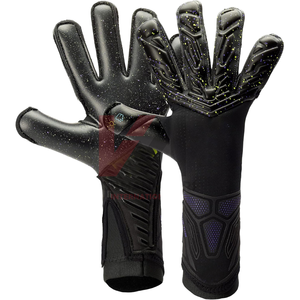 Gants de gardien de but de football légers en microfibre imperméables respirants antidérapants unisexes avec un design de couleur entièrement nouveau - Product Image 1