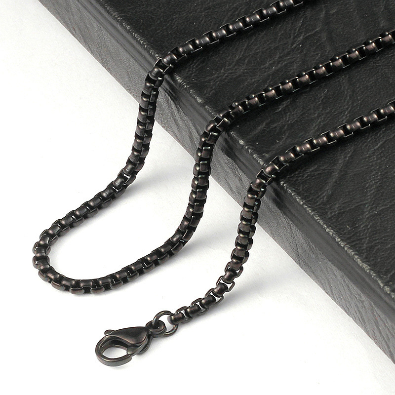 3.5mm Round Box Black