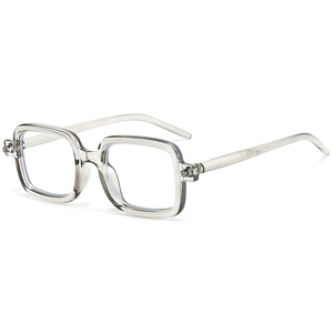 DL occhiali nuovi arrivi occhiali da sole quadrati montatura in plastica Unisex Designer Fashion Retro Clear Optical Glass 2023 Eyewear - Product Image 5