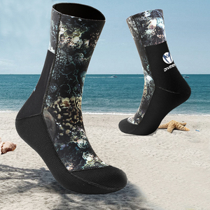 DIVESTAR Comfortable 3mm 5mm <strong>Neoprene</strong> Beach <strong>Socks</strong> Swim Dive Gear Accessories for Water Sports Beach Diving - Product Image 1