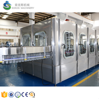 Ligne de machine d'embouteillage de remplissage d'huile végétale de palme de Sokos de chine