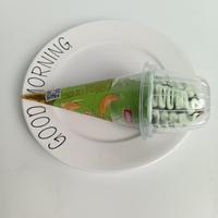 Vente en gros de délicieuses cornets de crème glacée au goût de melon Hami - 100g