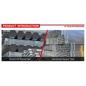 Tubo d'acciaio zincato a caldo in acciaio tubo quadrato ASTM A500 Q345 tubo di carbonio Gi per struttura in acciaio - Product Image 6