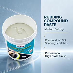 <span class=keywords><strong>Pasta</strong></span> Lucidante Abrasiva Media per Vernice <span class=keywords><strong>Auto</strong></span>, Rimuove <span class=keywords><strong>Graffi</strong></span> Leggeri, Ripristina la Superficie Liscia e Lucida - Product Image 1