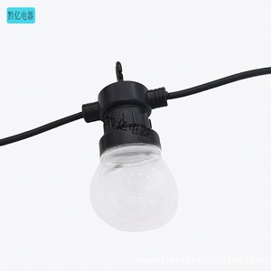 Guirnaldas de Luces LED para Exteriores, Lámpara de Plástico Impermeable con 80 Ra y 50000 Horas de Duración para Decoración - Product Image 1