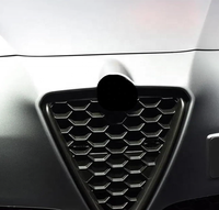 Grille avant de haute qualité en ABS pour Alfa Romeo Giulia Ti/Veloce/Standard, nouvelle grille supérieure du pare-chocs 2024, numéro de pièce 156180586/156180584