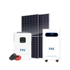 Système solaire T.Y.L 10 kW tout-en-un hybride avec batterie LiFePO4 et onduleur pour stockage d'énergie domestique - Product Image 2