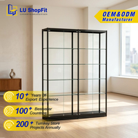 Meilleures ventes : Vitrine de luxe pour salon avec miroir LED, vitrine pour modèles de voitures