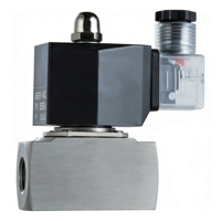Vanne solénoïde à piston 2/2 voies en acier inoxydable NC SS304 SS316, zéro fuite, pour vapeur et liquides haute température