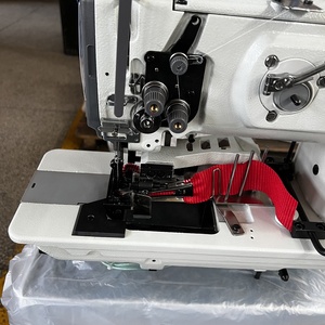 Machine à coudre industrielle JOCKY JK1510N-AE à alimentation composée, coupe et reliure automatiques, point noué - Product Image 2