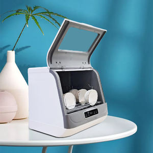 Mini lavavajillas eléctrico para uso doméstico en hoteles, selección de 3 engranajes con operación Simple, instalación de escritorio, carcasa de plástico - Product Image 2