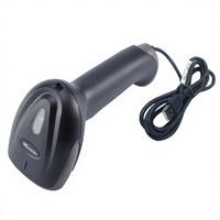 Lecteur de codes-barres sans fil 1D portable, lecteur de codes QR pour les caisses des supermarchés
