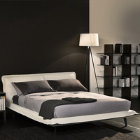 Cama Matrimonial de Diseño Moderno en Red Viento 1,8 M Cama Doble