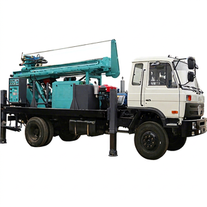APCOM Max.100m Foreuse rotative sur chenilles à moteur diesel, équipée d'un moteur de pompe, pour le forage de puits d'eau - Product Image 1