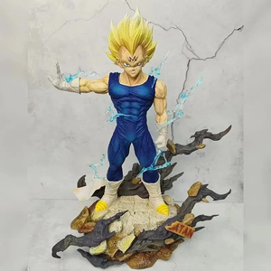 Figura de Anime de Gran Tamaño de 33 cm, <span class=keywords><strong>Majin</strong></span> <span class=keywords><strong>Vegeta</strong></span> con 2 Cabezas, Dragón Móvil, Figura de Anime de PVC, Modelo de Juguete, Material de PVC, Estilo de Dibujos Animados Unisex - Product Image 2
