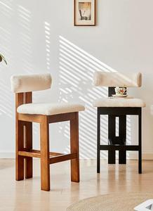 Sgabelli da Bar <span class=keywords><strong>in</strong></span> Stile Francese Mid-Century Moderno, <span class=keywords><strong>Sedie</strong></span> Alte di Design Nordico <span class=keywords><strong>per</strong></span> Casa, Bar, <span class=keywords><strong>Cucina</strong></span> e Bancone - Product Image 5
