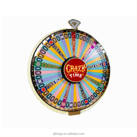 Grande roue de la fortune rotative personnalisée à LED, pour événements de grande envergure, tirage au sort, jeu de carnaval en direct, applicable à l'échelle mondiale