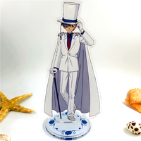 Expositor de acrílico personalizado al por mayor para fotos, figuras de anime y dibujos animados, soporte de plástico, fábrica de China