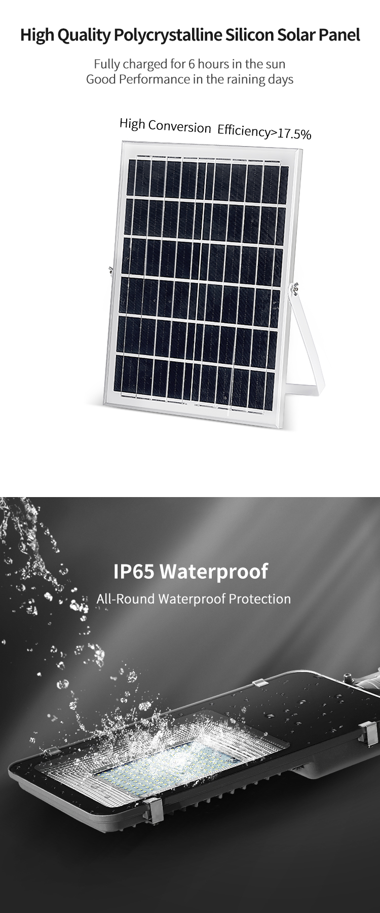 High Power Aluminum SMD Waterproof IP65 100w 150w 200w 300w 400w Commercial Highway Road Outdoor LED Solar Street Light
