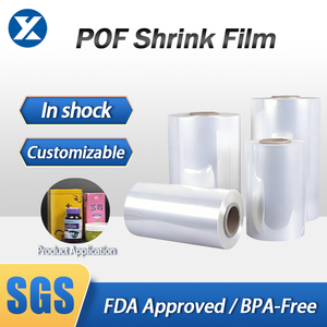 YiXin Direct Factory POF krimpfolie rol 12/15/19 micron |   OPP-verpakkingsfolie met meerdere diktes |   Voedselveilige vochtbestendige verpakking | - Product Image 1