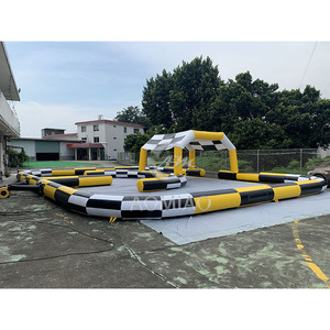 Đồ Chơi Đua Xe Có Thể Bơm Hơi Ngoài Trời Cho Trẻ Em Cản Xe Đua Đường Đua - Product Image 3