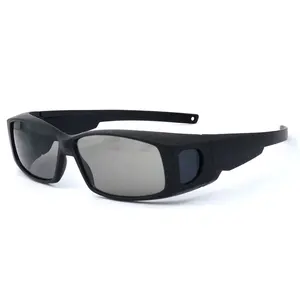 Protección UV400 Lentes de PC oscuras Gafas de seguridad para pacientes de cirugía poscatarata