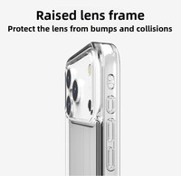 Funda Ecológica 2 en 1 para 17 Pro Max, Anti-Huellas, Transparente Mate, Resistente a Impactos, Fabricada con TPU y PC Reciclados