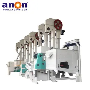 ANON 20-30 tpd arroz farinha moagem máquina moinho de arroz máquinas preço no paquistão portátil arroz moagem máquina