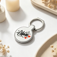 Custom Logo Metal Zinc Alloy Sublimation Blank Round Cell Phone Ring Holder