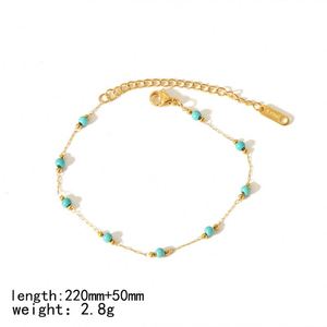 Classic Spinner Green Clover Leaf Choker Necklace <b>Ring</b> Earring Set Cat Eye <b>Opal</b> Stainless Steel Chain Women Party Jewelry Set - Product Image 6