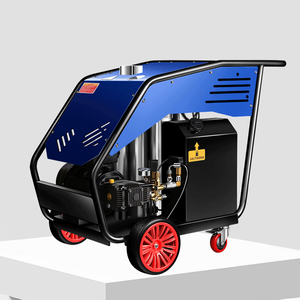 Équipement de nettoyage industriel haute pression pour taches d'huile tenaces, système auto-chauffant, eau chaude commerciale 380V 5.5KW industriel - Product Image 1