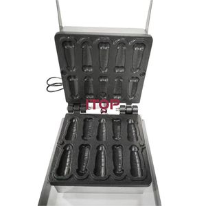 Machine à gaufres en forme de pénis professionnelle pour boulanger, best-seller, automatique, commerciale, électrique - Product Image 6
