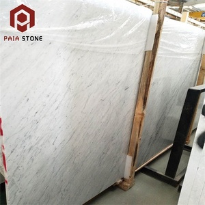 Italiana cosidos importados Bianco Carrara losa de mármol <span class=keywords><strong>blanco</strong></span>, para sala Interior pavimentos - Product Image 2