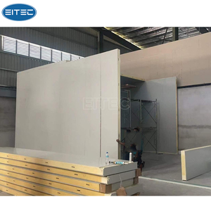 100/150mm PU Bảng điều khiển lạnh lưu trữ phòng đi bộ trong mát Tủ đông đúc sẵn phòng mát mẻ - Product Image 4