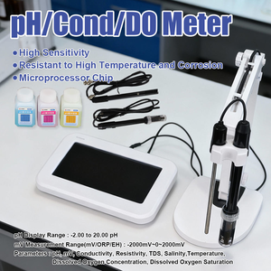 Medidor de Condutividade Digital de Mesa DO10 com Tela Sensível ao Toque, Medidor de <span class=keywords><strong>pH</strong></span> de Laboratório, Medidor de Oxigênio Dissolvido, Medidor de <span class=keywords><strong>pH</strong></span> de Bancada - Product Image 1
