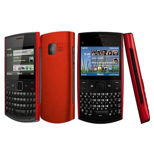 Điện thoại di động cổ điển X2-01 NK mở khóa, bàn phím <span class=keywords><strong>QWERTY</strong></span>, hệ điều hành tiếng Tây Ban Nha, giá rẻ, hệ điều hành Symbian, miễn phí vận chuyển - Product Image 1