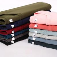 T-shirt Streetwear en Coton Uni, Coupe Ample Épaules Tombantes, Manches Longues, Modèle sur Mesure Blanc pour Hommes – Fabricant