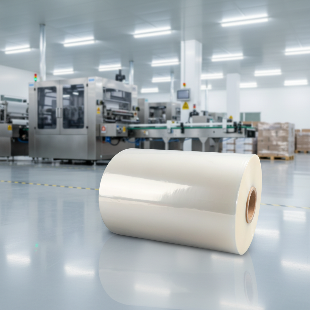 Printing Pof Heat Shrink Film Roll Bags Plastic Packaging Film Rolls Sleeve Tube Tunnel For Water Bottle Beverage Packing
